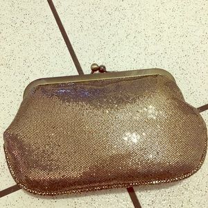 Gold clutch NWT